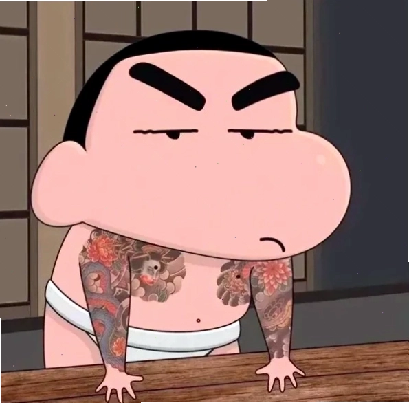 Shin Cậu Bé Bút Chì ngầu phiên bản chibi