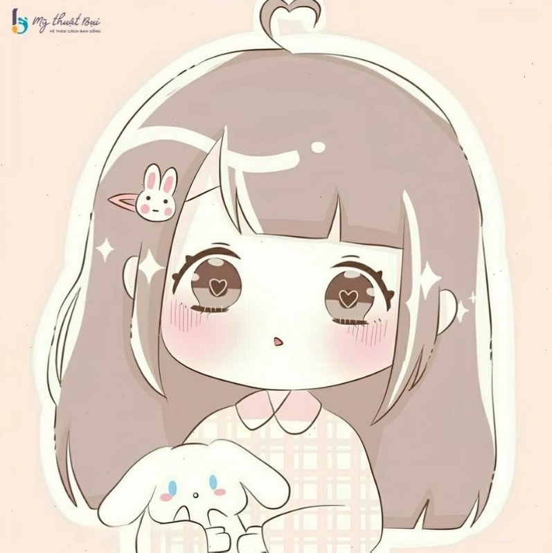 Tác phẩm vẽ chibi phong cách anime dễ thương