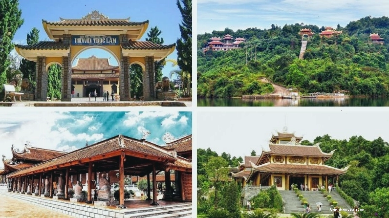Thiền viện Trúc Lâm Đà Lạt với kiến trúc uy nghiêm và không gian thanh tịnh