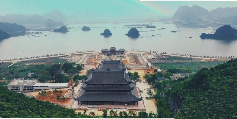 Toàn cảnh chùa Tam Chúc Hà Nam với kiến trúc độc đáo