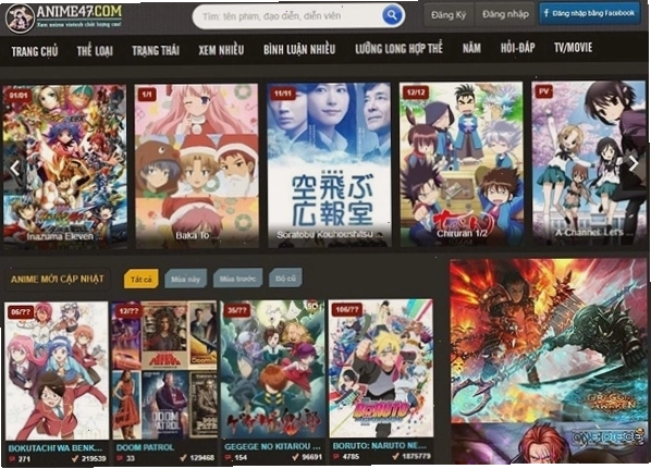 Trải nghiệm xem anime mượt mà trên Anime 47