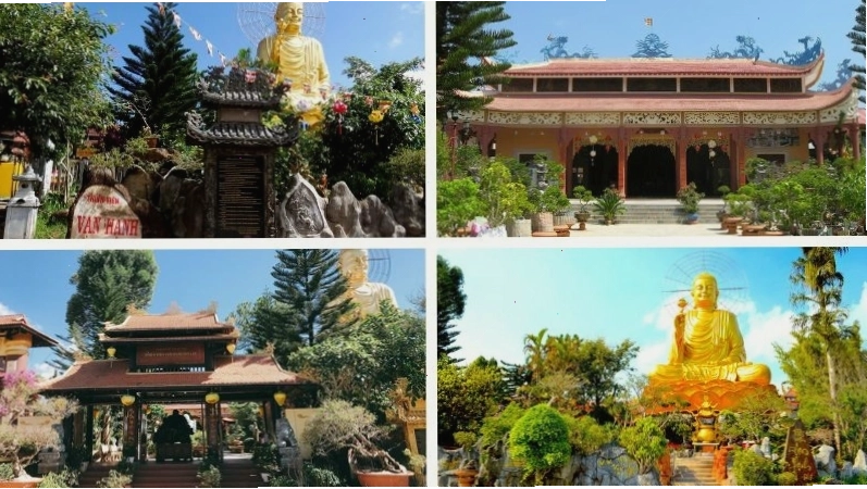 Tượng Phật Thích Ca lộ thiên tại Thiền viện Vạn Hạnh