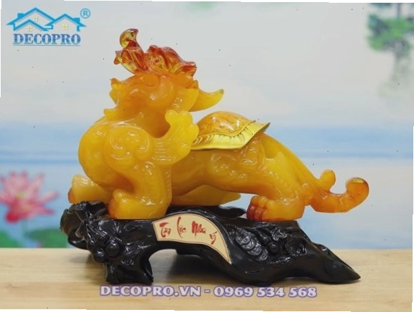 Tỳ hưu phong thủy dáng ngồi
