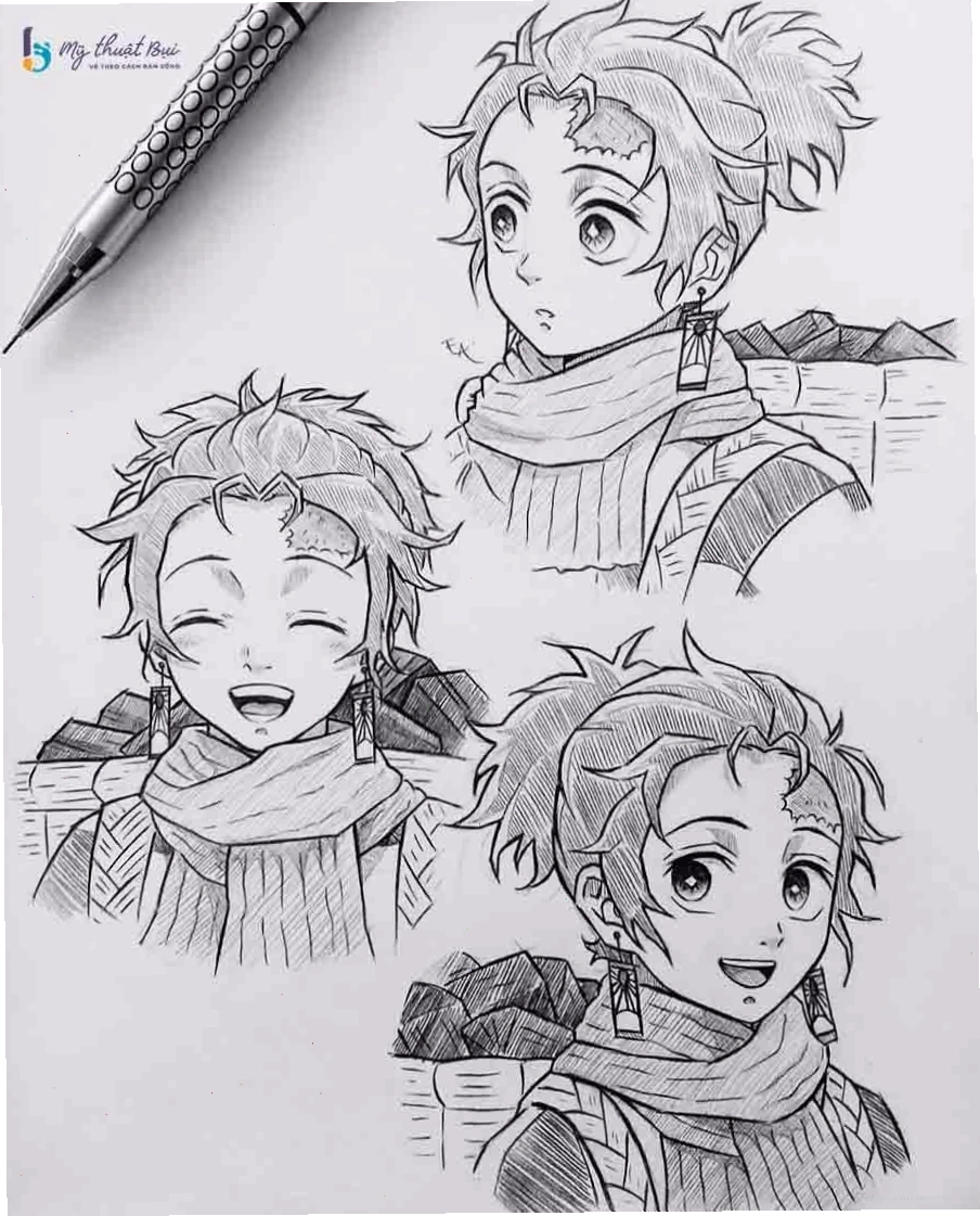 Vẽ mũi anime