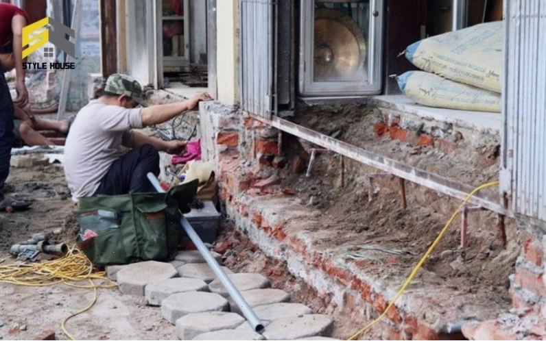 Xây dựng đo đạc thật cẩn thận để đảm bảo đúng phong thủy và an toàn