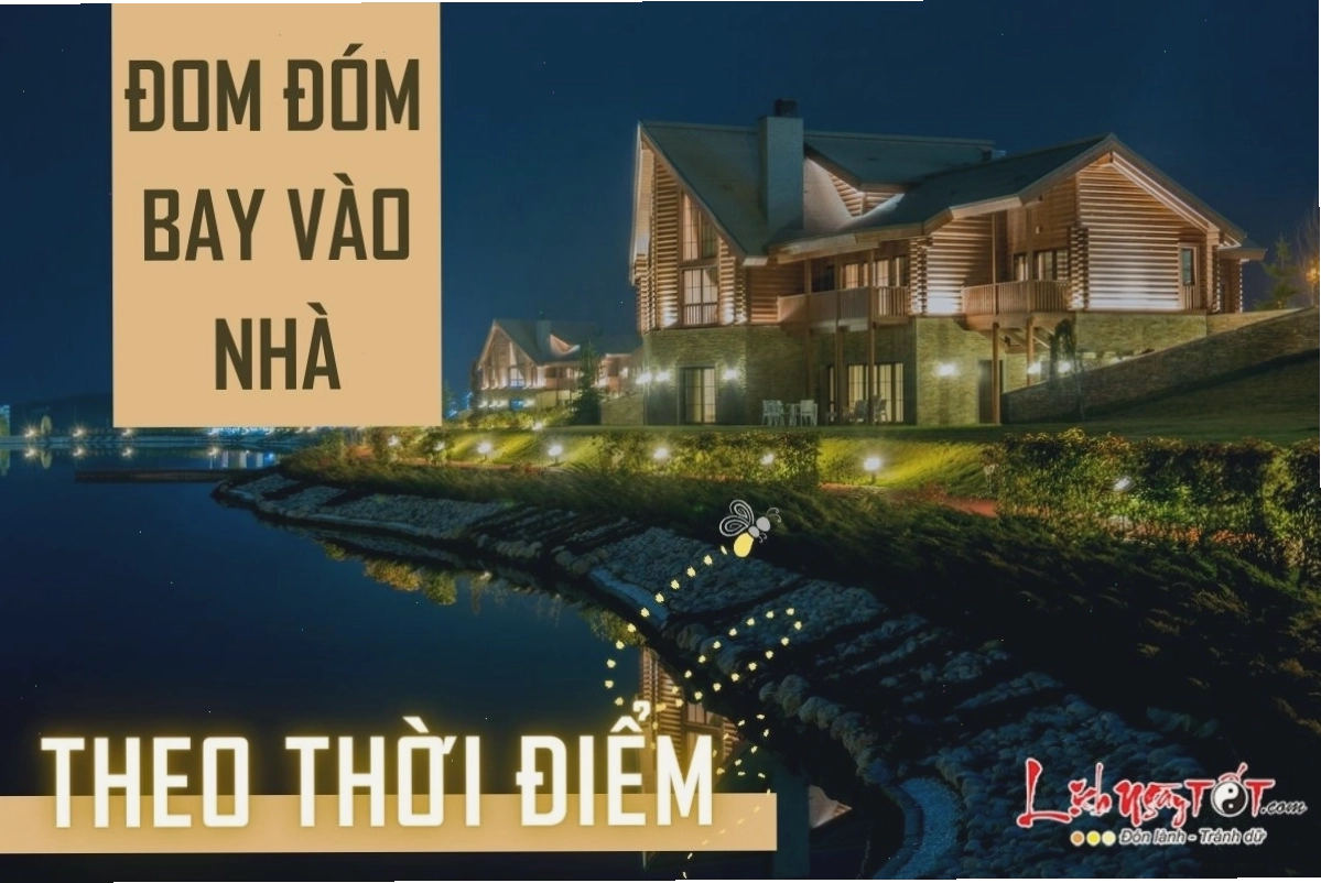 Ý nghĩa của đom đóm bay vào nhà theo thời điểm