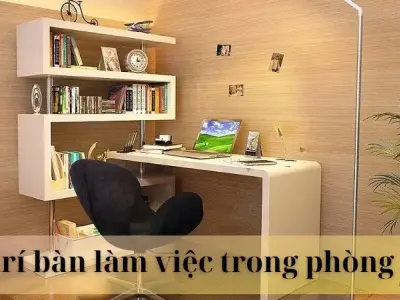 Bí quyết bố trí bàn làm việc trong phòng ngủ hợp phong thủy