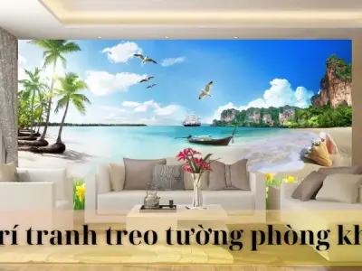 Bật mí cách bố trí tranh treo tường phòng khách hợp lý nhất