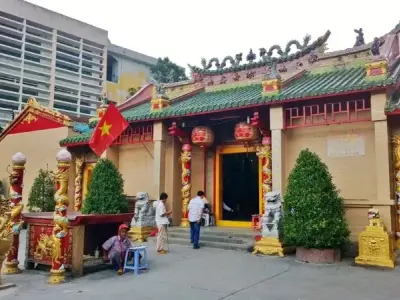 Chùa Bà Thiên Hậu - Điểm đến tâm linh thu hút khách thập phương