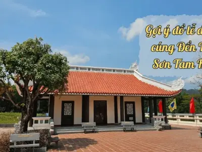 Gợi ý chuẩn bị đồ lễ Đền Tây Sơn Tam Kiệt đầy đủ nhất