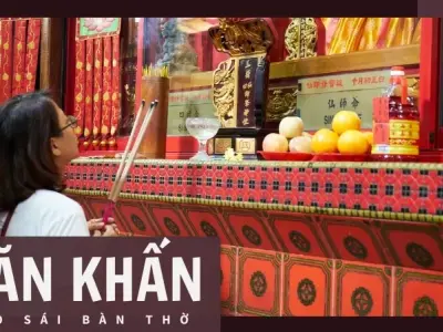 Văn khấn bao sái bàn thờ, bao sái bát hương xin rút tỉa chân nhang