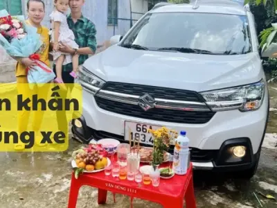 Văn khấn cúng xe mới mua giúp đi đường thượng lộ bình an