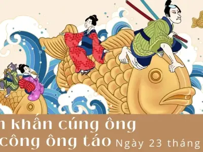 Văn khấn ngày ông Công ông Táo ngày 23 tháng Chạp