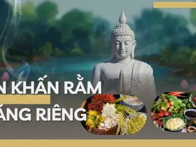 Văn khấn Rằm tháng Giêng - Tết nguyên tiêu cho gia đình