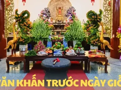 Văn khấn trước ngày giỗ - Ngày Tiên Thường đầy đủ nhất