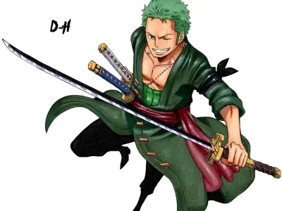 Top avatar Zoro ngầu lòi, cực chất dành cho fan One Piece
