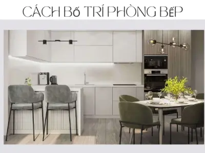 Hướng dẫn bố trí phòng bếp chuẩn phong thủy để hút tài lộc