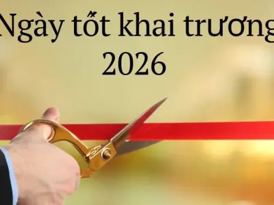 Ngày tốt khai trương 2026 xem chuẩn để tránh xui xẻo