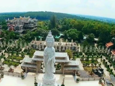 Chùa Đèn Cầy: Khám phá nét linh thiêng và kiến trúc độc đáo tại Đồng Nai