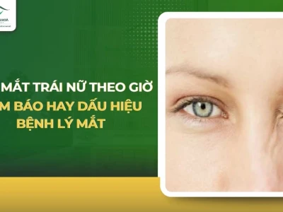 Giải mã điềm nháy mắt trái phải: Luận giải chi tiết theo giờ cho năm 2026