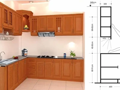 Kích Thước Bếp Chữ L Theo Phong Thủy Chuẩn Xinh Cho Nhà Việt 2026
