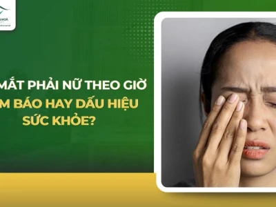 Mí dưới mắt phải giật là điềm gì? Giải mã từ góc độ khoa học và tâm linh