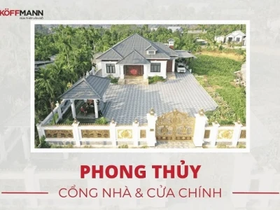 Phong Thủy Cổng Nhà và Cửa Chính: Hướng Dẫn Chi Tiết 2026