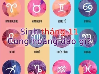 Tháng 11 là cung gì? Khám phá trọn bộ tính cách và vận mệnh