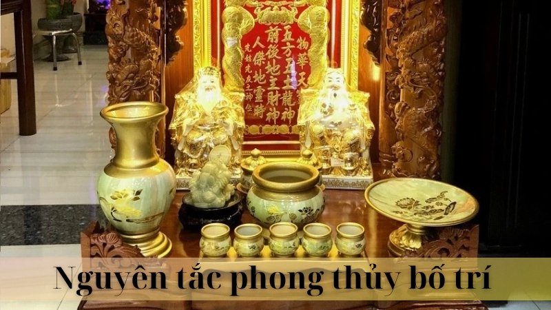 Bố trí bàn thờ ông địa 03