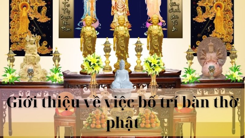 Bố trí bàn thờ phật 02