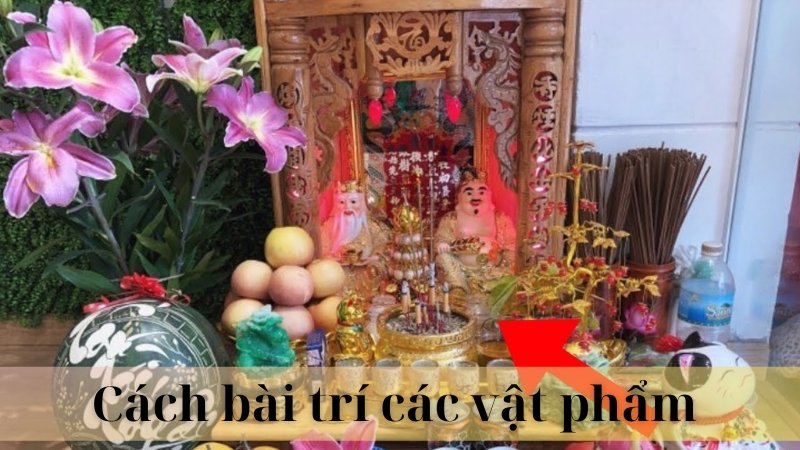 Bố trí phòng khách có bàn thờ 04