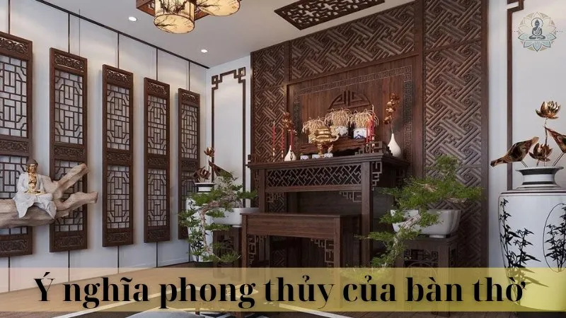 Bố trí phòng thờ 05