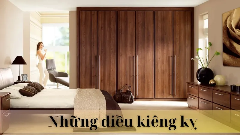 Bố trí tủ quần áo trong phòng ngủ 05