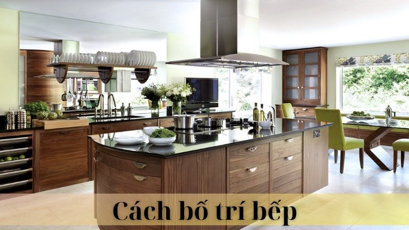 Cách bố trí phòng bếp 04