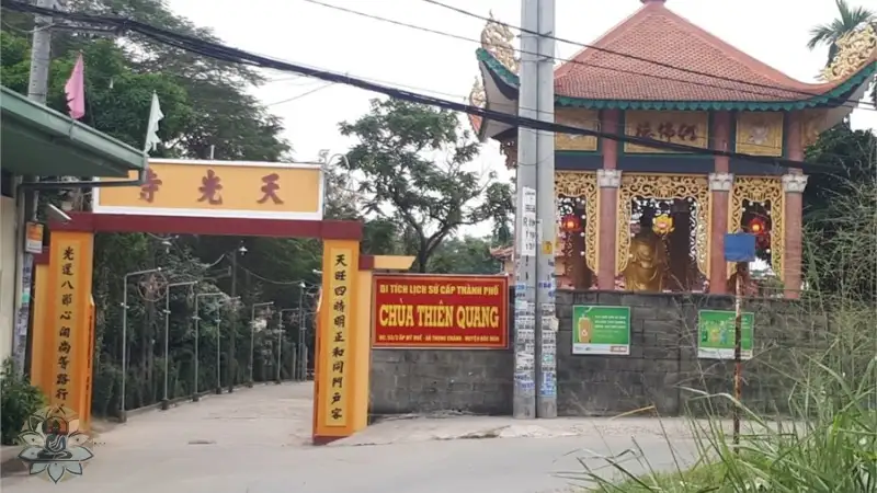 Chùa Thiên Quang - Kiến trúc độc đáo và lịch sử lâu đời 