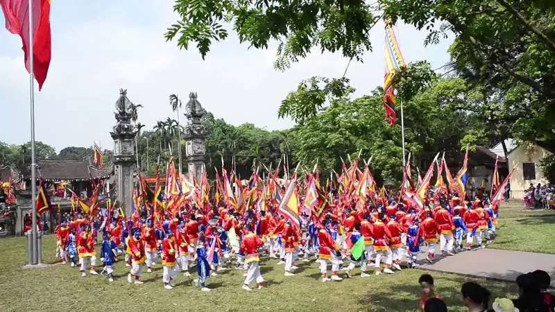 Lễ hội đền thờ Nguyễn Công Trứ 4