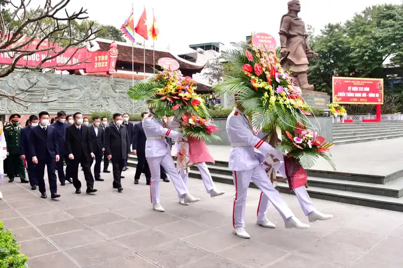 Chú ý khi tham quan đền thờ Quang Trung 2