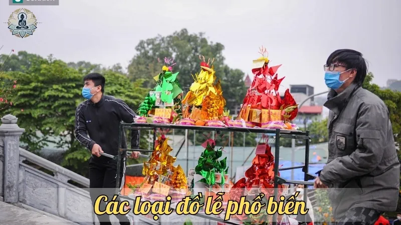 Các loại đồ lễ phổ biến