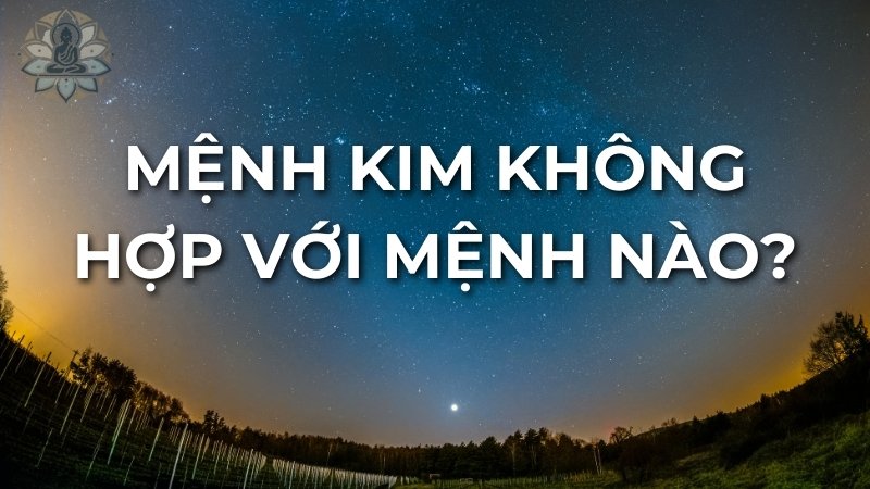 Mệnh Kim không hợp với mệnh nào?