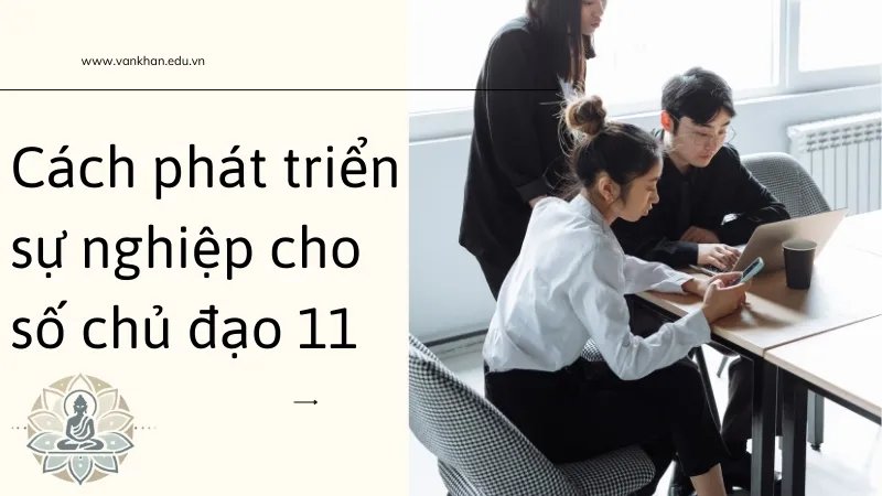 Cách phát triển sự nghiệp cho số chủ đạo 11