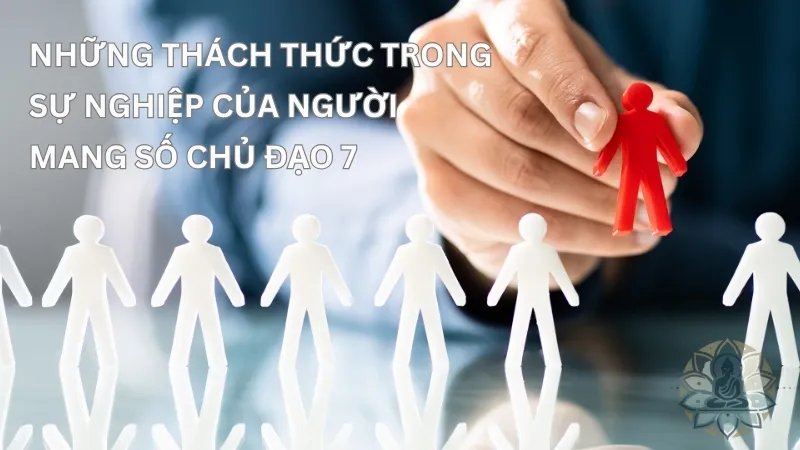 Những thách thức trong sự nghiệp của người mang số chủ đạo 7