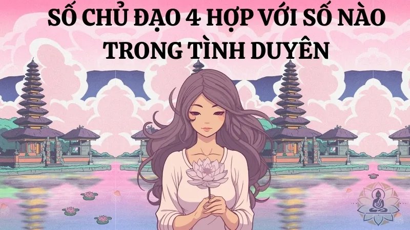 Số chủ đạo 4 hợp với số nào trong tình duyên