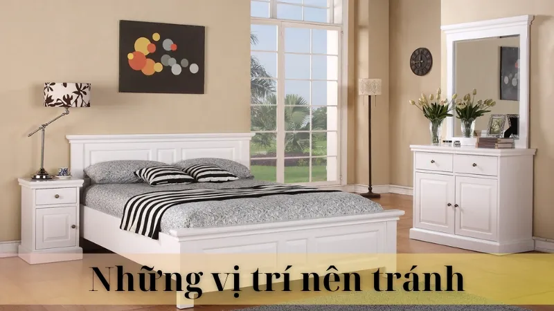 Vị trí gương trong phòng ngủ 04