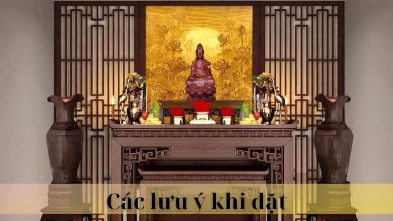 Những vị trí không nên đặt bàn thờ 04