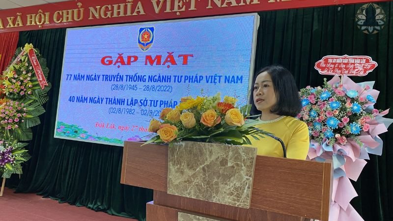 Ý nghĩa của ngày truyền thống ngành Tư pháp 2